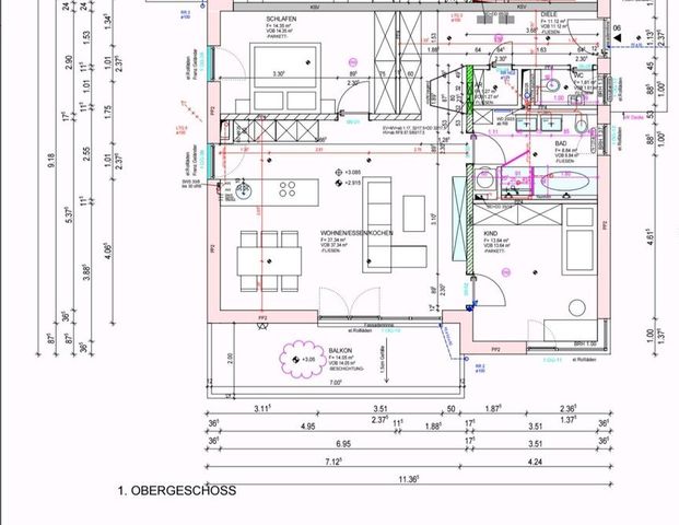 Mietwohnung 3-Zimmer 94qm in Lahr-West - Photo 1