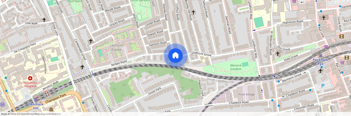 Lyndhurst Grove, Camberwell, London, SE15