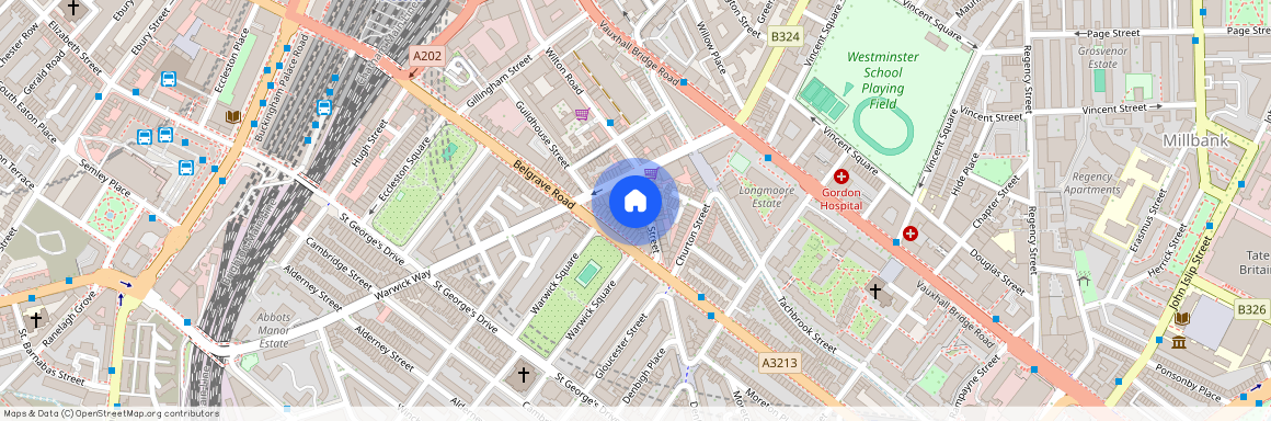 Warwick Way, Pimlico & Westminster, SW1V