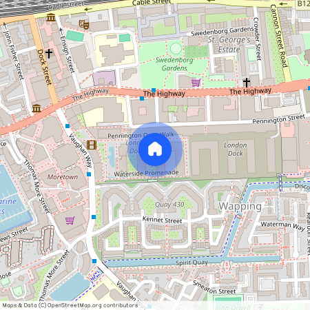 Saffron Wharf, Merino Gardens, E1W