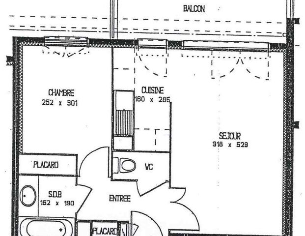 Appartement 2 pièces à louer - Photo 1