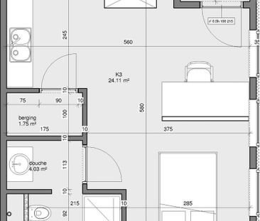 Magdalenastraat 13, kamer 6 - Photo 4