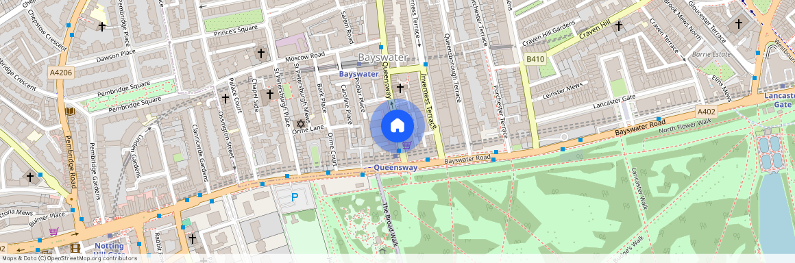 Queens Court, Notting Hill, W2, London