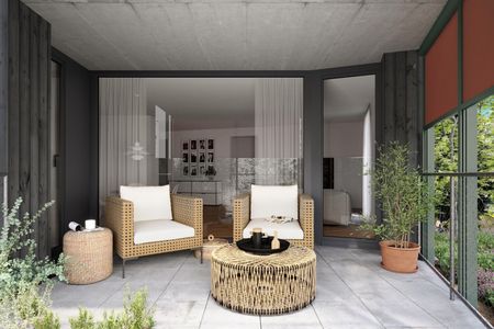 First-time rental: LAST 3.5-room garden apartment with seating - Foto 4