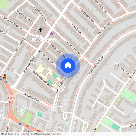 Elms Crescent, Clapham South