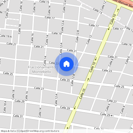 Calle 23, Fraccionamiento Montebello, Mérida, Yucatán, 97113, México