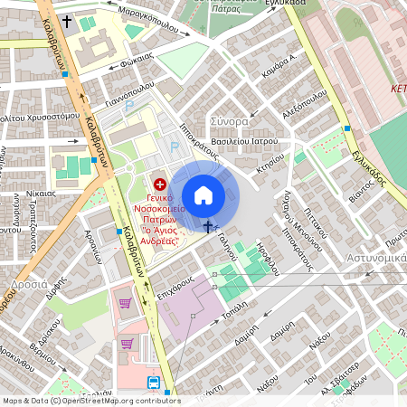 Γαληνού 3, Πάτρα 263 35, Ελλάδα (26335)