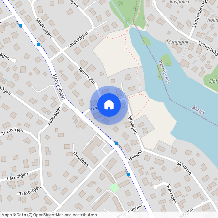 Vadarevägen, Segeltorp