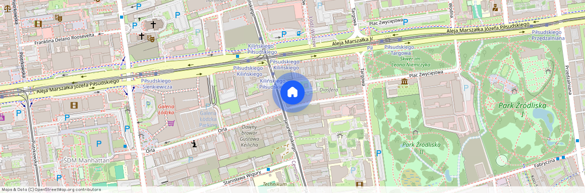 ul. Jana Kilińskiego, Księży Młyn, Widzew, Łódź, łódzkie