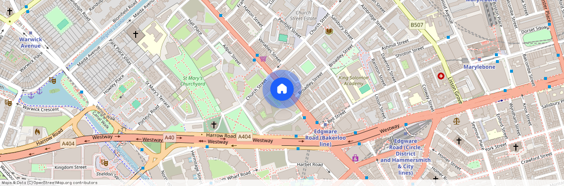 Edgware Road, Garrett Mansions, W2