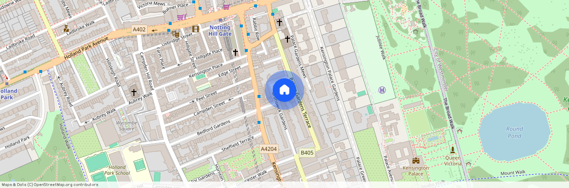 Palace Gardens Terrace London W8