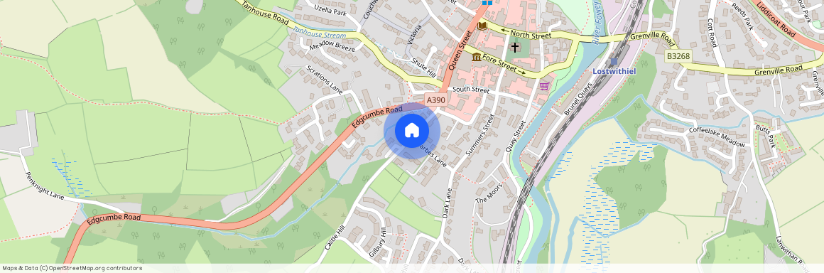 Castle Hill, Lostwithiel, PL22