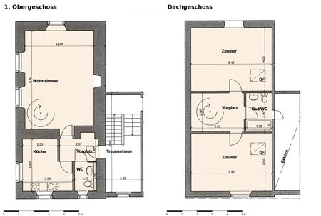 3½-Zi-Maisonette mit Wendeltreppe, 9 Min. nach Olten - Foto 5