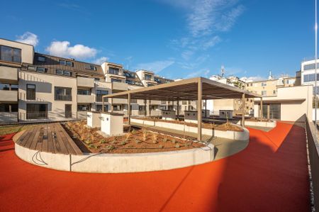 EDUART-Die Kunst des Wohnens: Hochwertiger 2-Zimmer NEUBAU-ZWEITBEZUG im Erdgeschoss! (6/1) - Foto 5