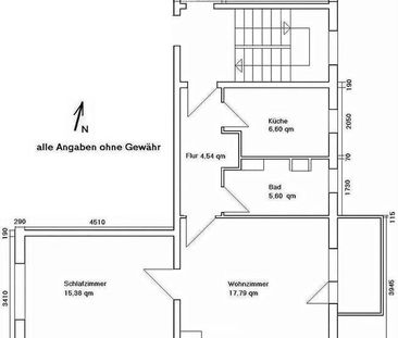 2-Raumwohnung mit Balkon im Geiseltal - Foto 3