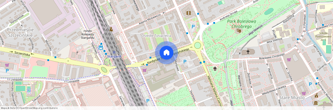 ul. Kardynała Stefana Wyszyńskiego, Stargard, stargardzki, zachodniopomorskie