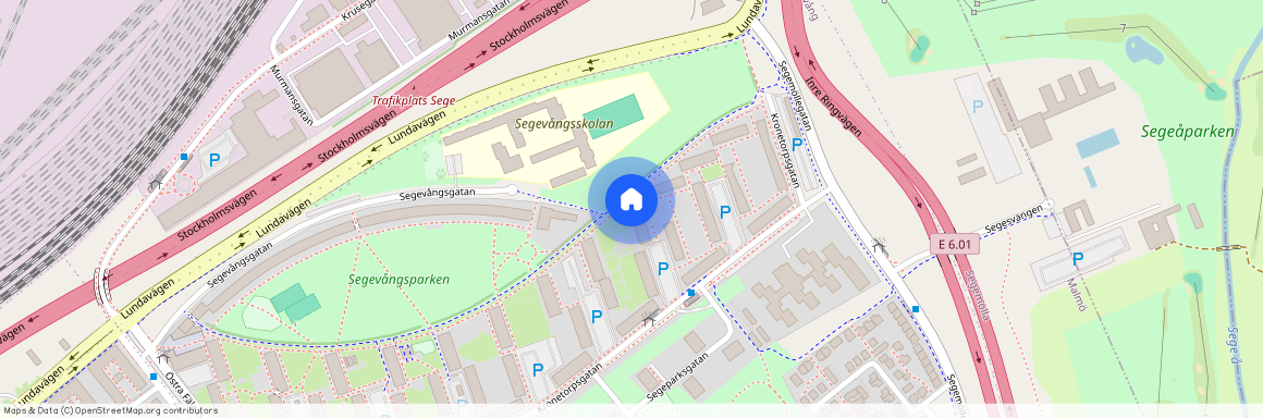 Kronetorpsgatan 86B, Segevång