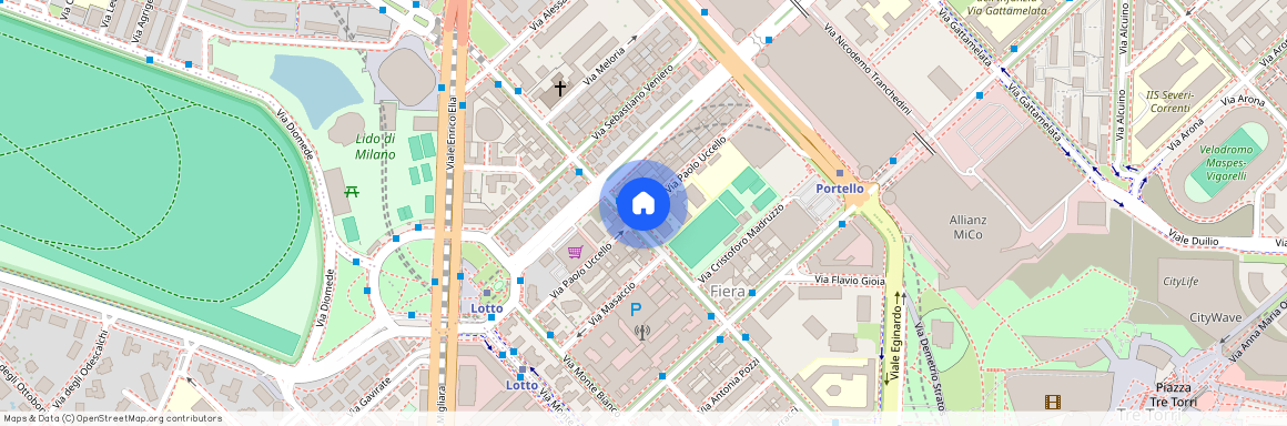 Via Paolo Uccello, Milan, Lombardy 20148