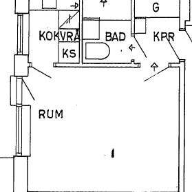 1 rkv Södra Rådmansgatan 8 Objekt 1950001 - Photo 2