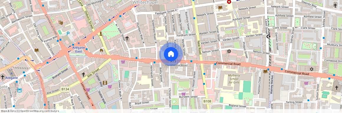 93-95 Commercial Road, London, Whitechapel, E1