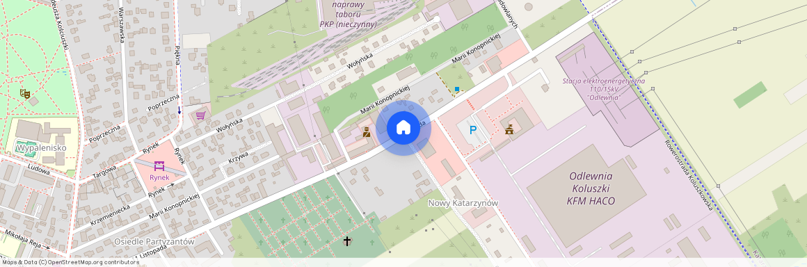 ul. 11 Listopada, Koluszki, Koluszki, łódzki wschodni, łódzkie