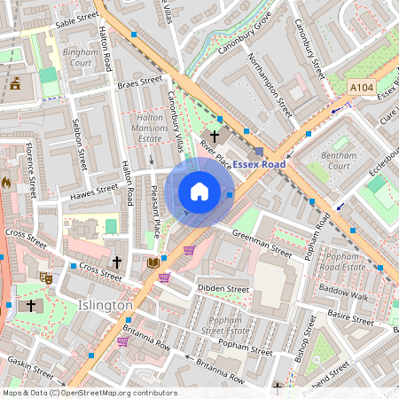 Asteys Row, Essex Road, N1, London