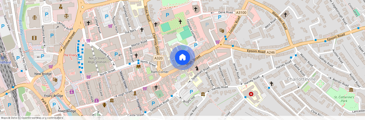 The Royals, High Street, Guildford, GU1