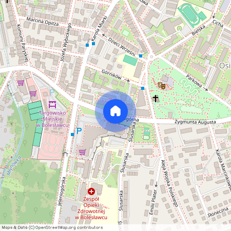 ul. Podgórna, Bolesławiec, bolesławiecki, dolnośląskie