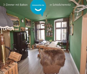 Laminat • 3-Raum • Aufzug • Bad mit Wanne • Schloß-Chemnitz • zentr... - Foto 1