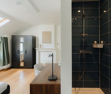 Lichtrijke, gerenoveerde, bemeubelde studio in cohousing — De Pinte... - Photo 4