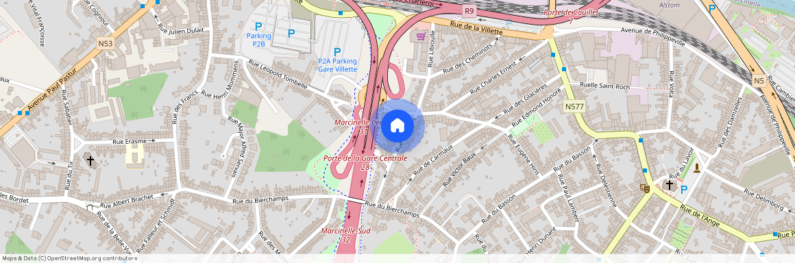 Rue Des Bans, 10, 6001, Charleroi