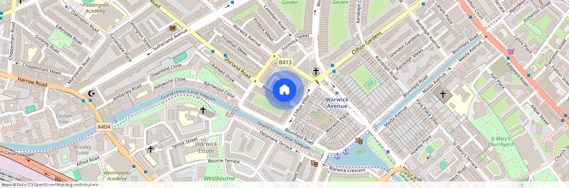 Bristol Gardens Little Venice London W9