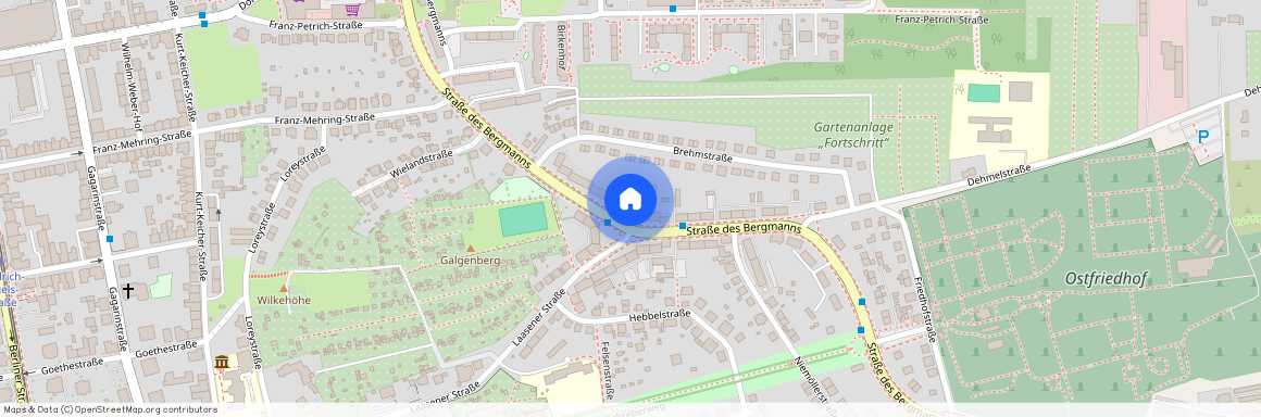 Straße des Bergmanns 63, 07546 Thüringen - Gera