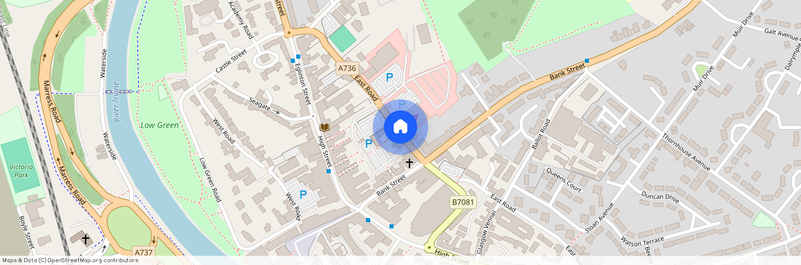 East Road, Irvine, KA12
