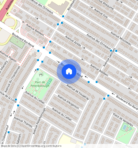 ** Boulevard Roi-René, Anjou, Anjou, Ile de Montréal, H1K 1M2