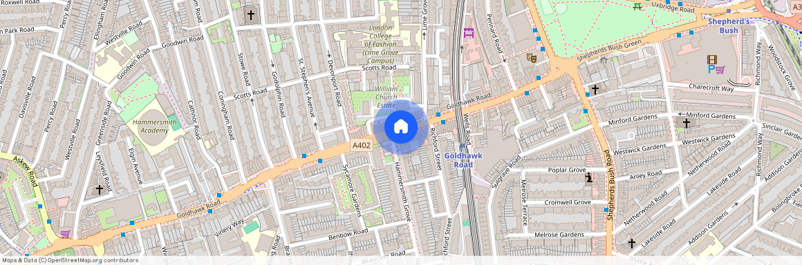 Goldhawk Road, W12 8DZ, London