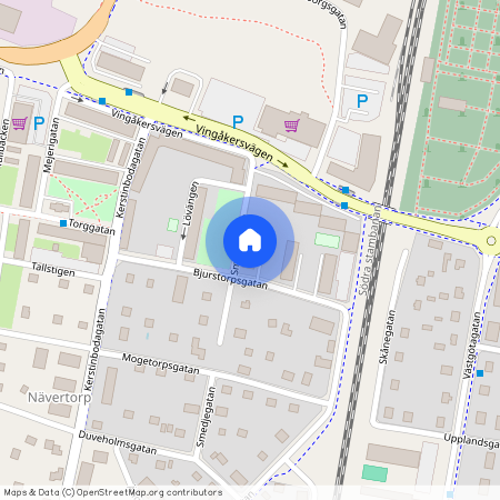 Katrineholm centrum v, Södermanland, Bjurstorpsgatan 6 B