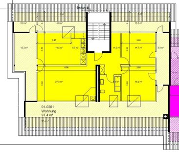 3.5 ZIMMER-DACHWOHNUNG ZU VERMIETEN - Photo 2