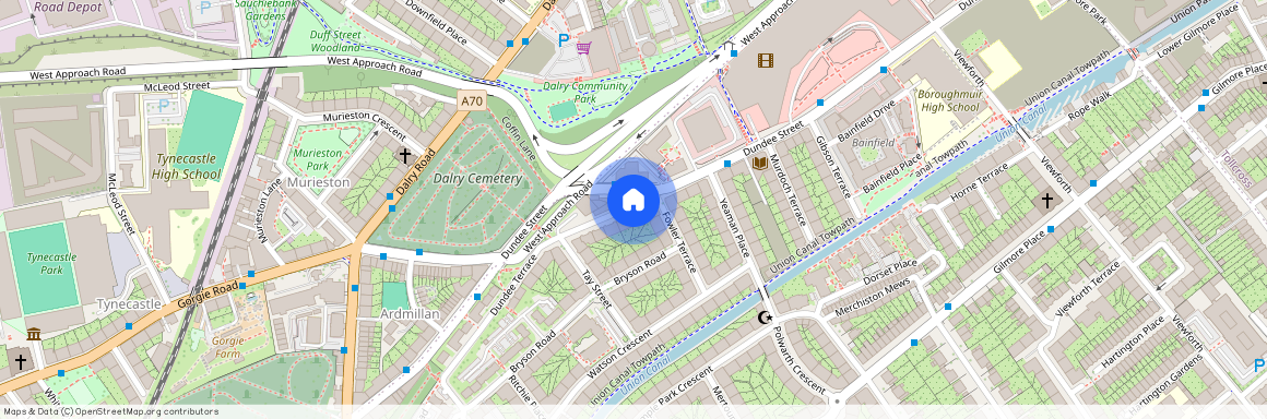 Dundee Terrace, Fountainbridge EH11 1DL, Dudley Avenue, Trinity, EH6 4PW