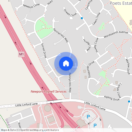 Charlock Court, Milton Keynes, Buckinghamshire, MK16