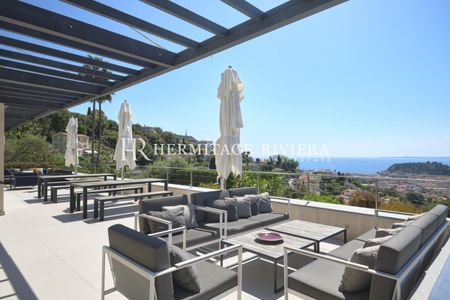 Propriété moderne - Vue sur la baie de Nice - Piscine - Photo 3