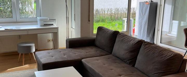 Schöne 1-Zimmer-Erdgeschosswohnung mit Terrasse in Leonberg - Foto 1
