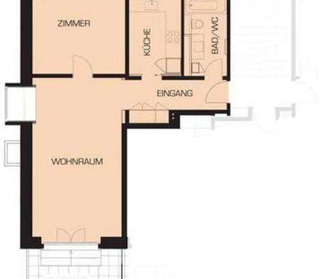 ruhige, zentrale 2-Zimmerwohnung - Foto 4