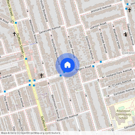 52 Rogers Road #Bsmt, Toronto, Oakwood Village