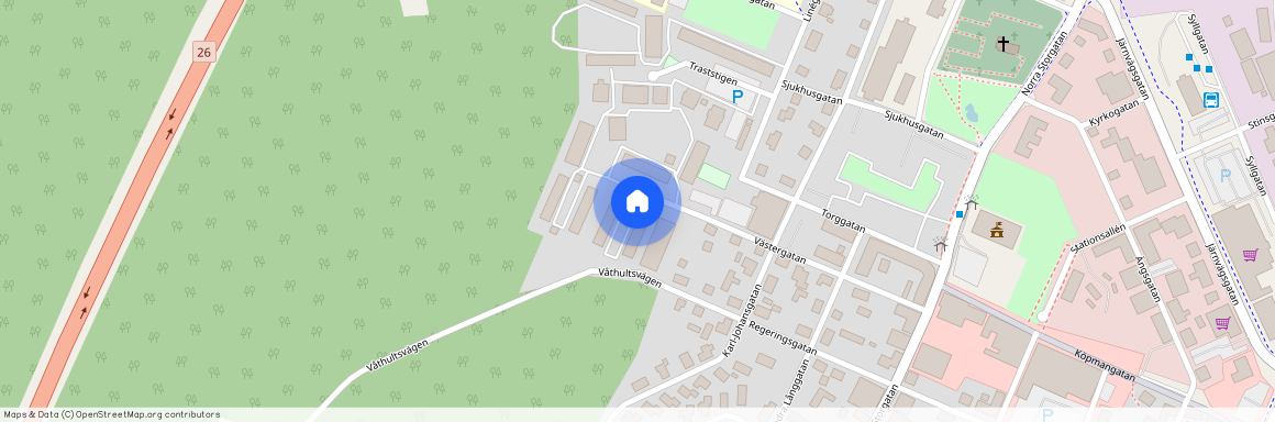 Västergatan 15-21, Gislaved, Jönköping, Västergatan 15 A