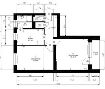 Ab sofort verfügbar – großzügige 2-Zimmer-Wohnung in Linz/Kleinmünc... - Photo 4