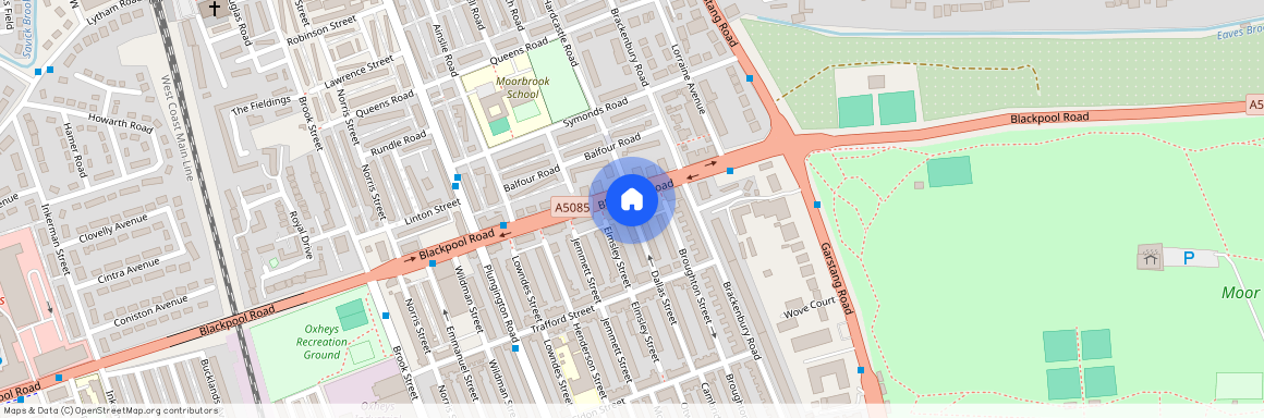 Blackpool Road Preston PR2 3AD