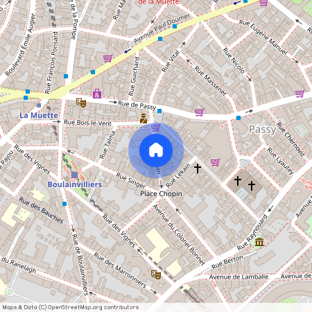 Rue Duban, 75016, Paris