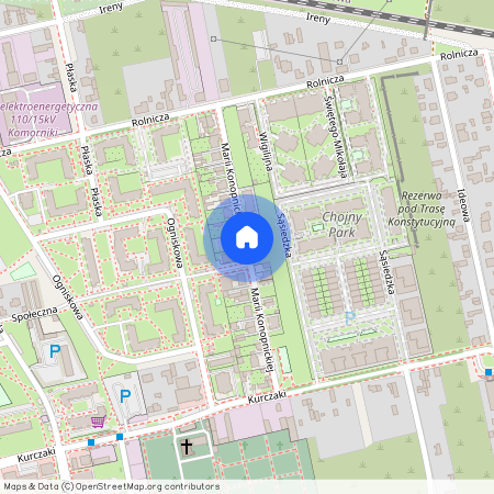 ul. Marii Konopnickiej, Stare Chojny, Górna, Łódź, łódzkie