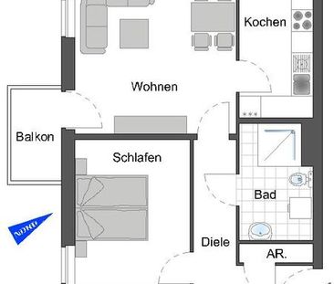 Aktives Seniorenwohnen! Gemütlich und komfortabel! - Photo 2